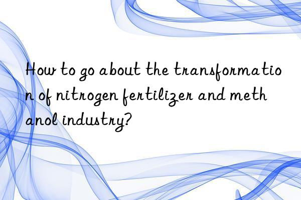 How to go about the transformation of nitrogen fertilizer and methanol industry?