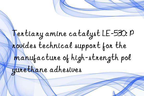Tertiary amine catalyst LE-530: Provides technical support for the manufacture of high-strength polyurethane adhesives