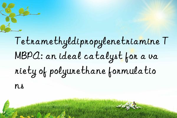 Tetramethyldipropylenetriamine TMBPA: an ideal catalyst for a variety of polyurethane formulations