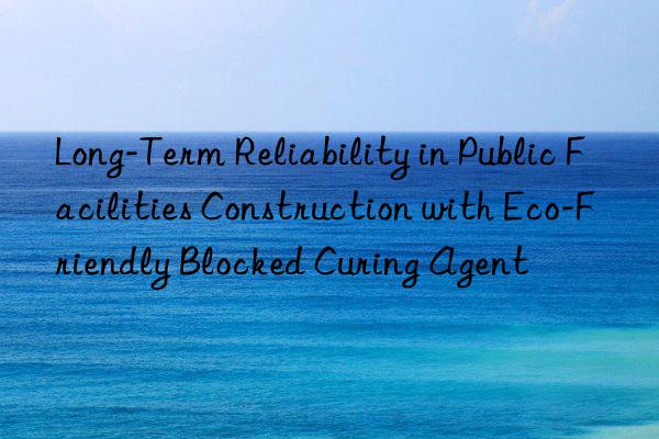 Long-Term Reliability in Public Facilities Construction with Eco-Friendly Blocked Curing Agent
