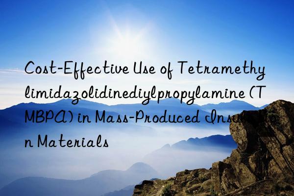 Cost-Effective Use of Tetramethylimidazolidinediylpropylamine (TMBPA) in Mass-Produced Insulation Materials