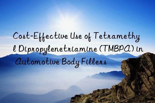 Cost-Effective Use of Tetramethyl Dipropylenetriamine (TMBPA) in Automotive Body Fillers