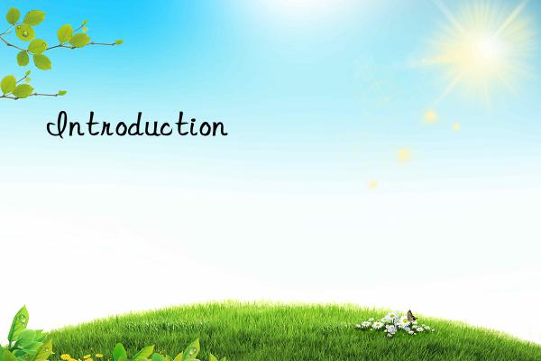 Introduction