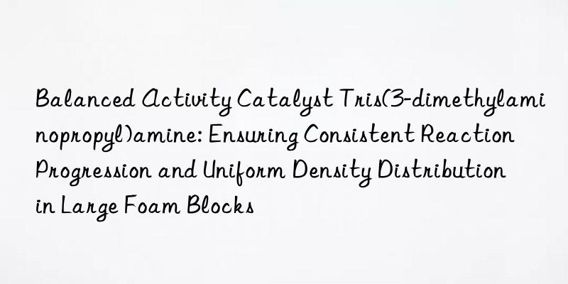 Balanced Activity Catalyst Tris(3-dimethylaminopropyl)amine: Ensuring Consistent Reaction Progression and Uniform Density Distribution in Large Foam Blocks