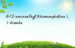 4-(2-aminoethyl)thiomorpholine 1,1-dioxide