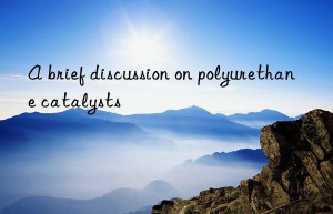 A brief discussion on polyurethane catalysts