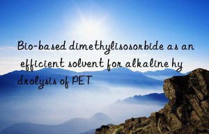 Bio-based dimethylisosorbide as an efficient solvent for alkaline hydrolysis of PET