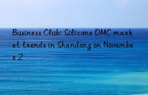 Business Club: Silicone DMC market trends in Shandong on November 2