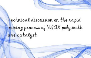 Technical discussion on the rapid curing process of NIAX polyurethane catalyst