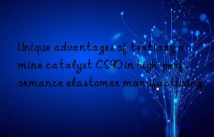 Unique advantages of tertiary amine catalyst CS90 in high-performance elastomer manufacturing