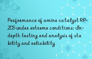 Performance of amine catalyst RP-205 under extreme conditions: In-depth testing and analysis of stability and reliability