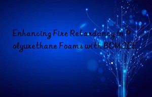 Enhancing Fire Retardancy in Polyurethane Foams with BDMAEE