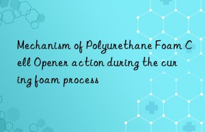 Mechanism of Polyurethane Foam Cell Opener action during the curing foam process