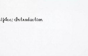 📌 Introduction
