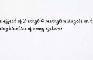 The effect of 2-ethyl-4-methylimidazole on the curing kinetics of epoxy systems