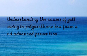 Understanding the causes of yellowing in polyurethane bra foam and advanced prevention
