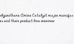 Polyurethane Amine Catalyst major manufacturers and their product line overview