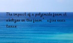 The impact of a polyimide foam stabilizer on the foam’s fire resistance