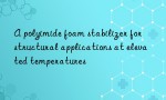 A polyimide foam stabilizer for structural applications at elevated temperatures