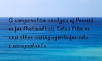 A comparative analysis of Peroxides for Photovoltaic Solar Film versus other curing agents for solar encapsulants