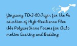 Yinguang TDI-80 Juyin for the Production of High-Resilience Flexible Polyurethane Foams for Automotive Seating and Bedding