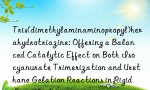Tris(dimethylaminaminopropyl)hexahydrotriazine: Offering a Balanced Catalytic Effect on Both Isocyanurate Trimerization and Urethane Gelation Reactions in Rigid Foam Systems